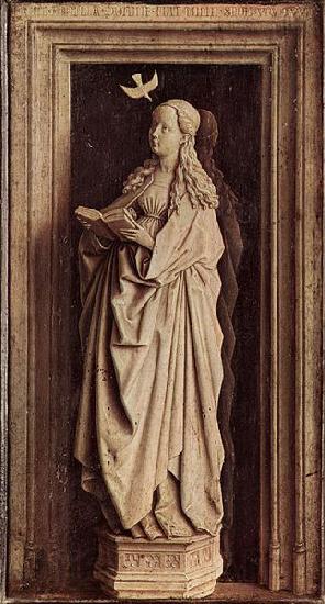 Jan Van Eyck Jungfrau der Verkundigung France oil painting art